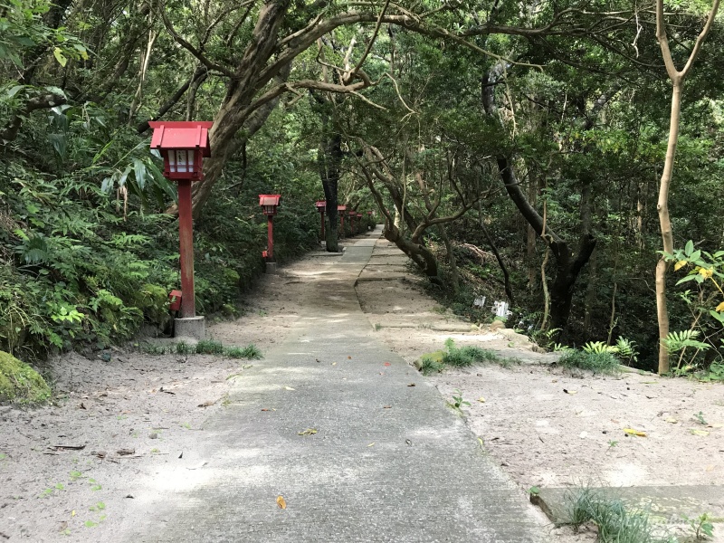 宝満神社の参道