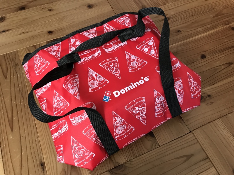ドミノピザ「オリジナル保温バッグ」が実質50円でピザが冷めない