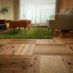 ユカハリタイルで賃貸の6畳をDIY!5年後の”その後”も紹介【無垢フローリング】