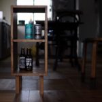 小さい脚付き棚をDIY!超簡単でシンプルな棚の作り方