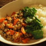 ガパオライスをパクチーで作る全力レシピ！【ガパオ風パクチーライス】